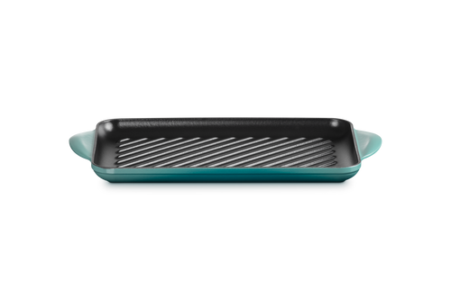 Le Creuset Grillplaat rechthoek 32cm 'Bleu Riviera'