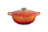 Le Creuset Marmite Braadpan Signature 'Oranjerood' Ø26cm / 4.1L