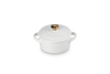 Le Creuset Mini-Braadpan Hartjesknop Ø10cm / 0,25L 'Wit'