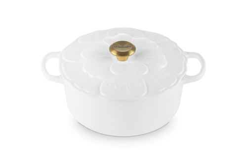Le Creuset Braadpan Signature Ø26cm / 5.3L 'Wit Bloesem'