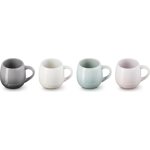 Le Creuset Mokken 'Coupe' 4 stuks