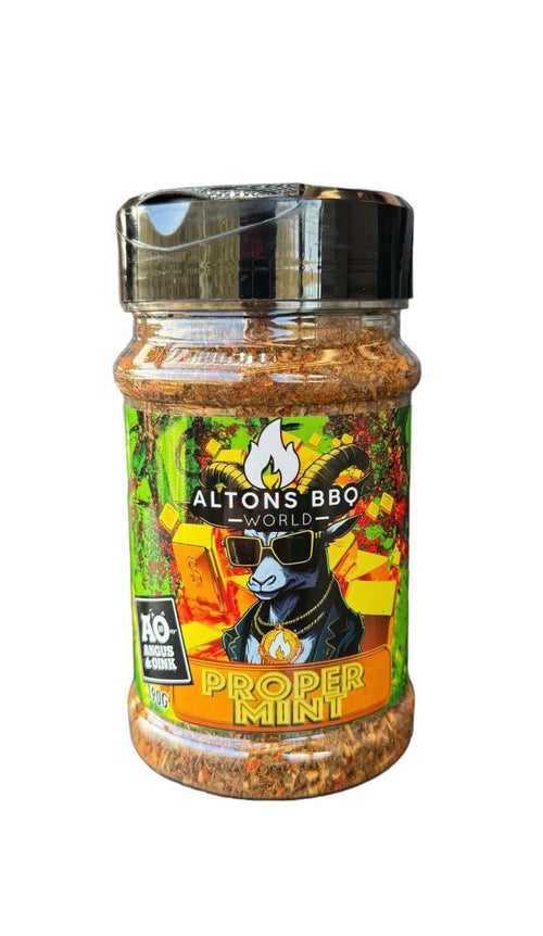 Altons BBQ Proper Mint Rub 190gr