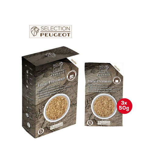 Peugeot Gerookt Zout Premium (3x 50gr)