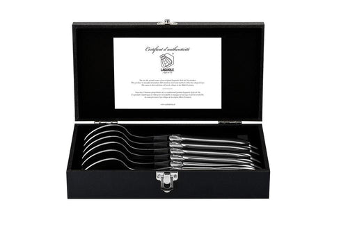 Laguiole Style de Vie Lepels RVS 'Luxury Line'