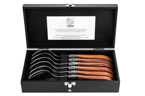 Laguiole Style de Vie Lepels Roos 'Luxury Line'