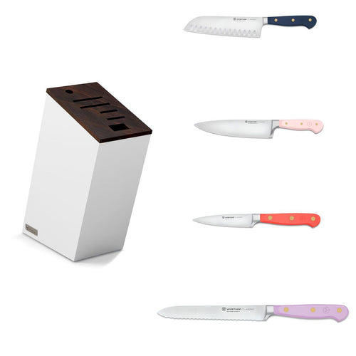 Messenblok met 4 Messen 'Classic Colour'