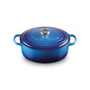 Le Creuset Braadpan Ovaal Signature 'Azure' Ø29cm