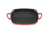 Le Creuset Grillplaat rechthoek 'Kersenrood'