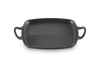Le Creuset Grillplaat rechthoek 'Mat zwart'