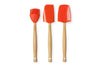 Le Creuset Premium Spatelset 3st. 'Oranjerood'