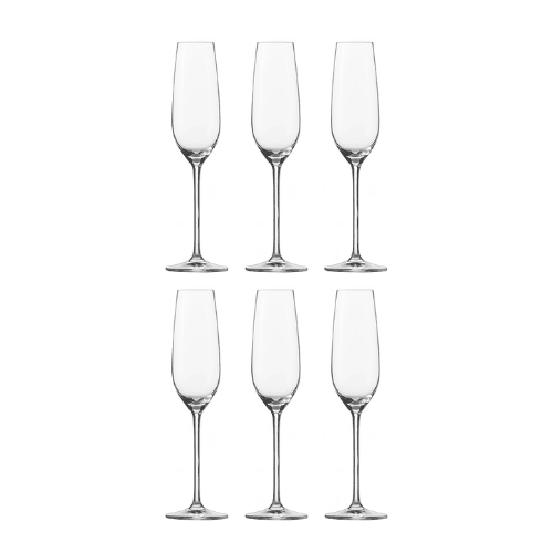 Schott Zwiesel Champagneglazen 0,24L Fortissimo Champagneglas 6st. 4001836020091 140485 afbeelding