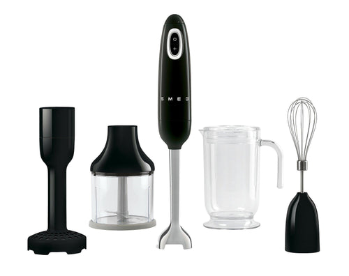 Smeg Staafmixers Staafmixer 'Zwart' HBF22BLEU 8017709318208 HBF22BLEU afbeelding