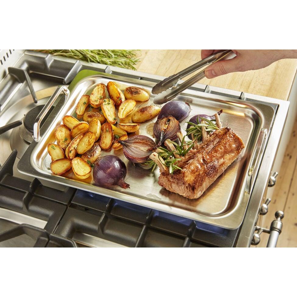 Plancha Teppanyaki Demeyere 39x27cm | Multicouche | Induction Compatible | Fabriqué En Belgique