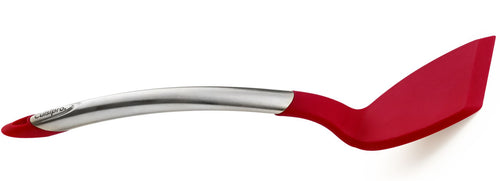 Cuisipro Spatel met silicone - Rood