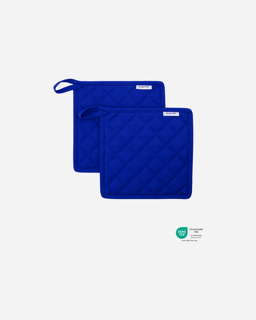 Nicolas Vahé Pannenlappen 2st. Blauw