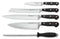 Wusthof Classic Black Koksmessenset 5-delig