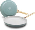 Greenpan Koekenpannenset 20/28cm 'Padova Skyblue'