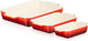 Le Creuset Ovenschalen Set van 3 18/25/32cm 'Kersenrood'