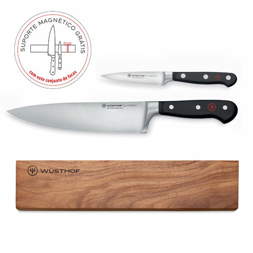 Wusthof Messenset 2-delig 'Classic Black'