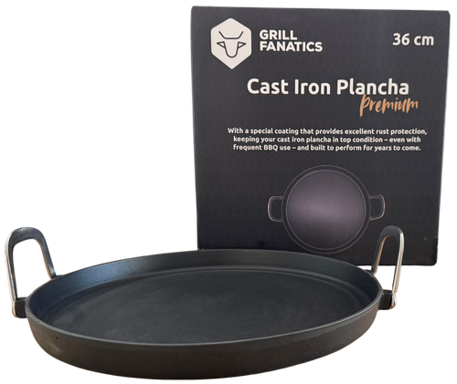 Grill Fanatics Gietijzeren plancha Ø36cm