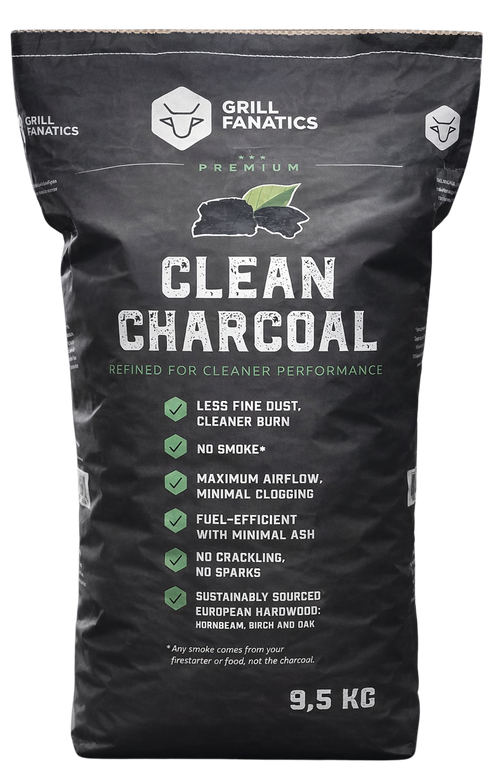 Grill Fanatics Clean Charcoal