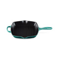Le Creuset Grillpan Vierkant 26x26cm Grillit® 'Bleu Riviera'