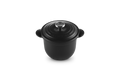 Le Creuset Cocotte Every / Rijstkoker Tradition 'Mat Zwart' Ø18cm / 2L
