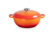 Le Creuset Marmite Braadpan Hoge deksel Signature 'Oranjerood' Ø26cm / 4.1L