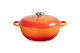 Le Creuset Marmite Braadpan Hoge deksel Signature 'Oranjerood' Ø26cm / 4.1L
