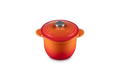 Le Creuset Cocotte Every / Rijstkoker Tradition 'Oranjerood' Ø18cm / 2L