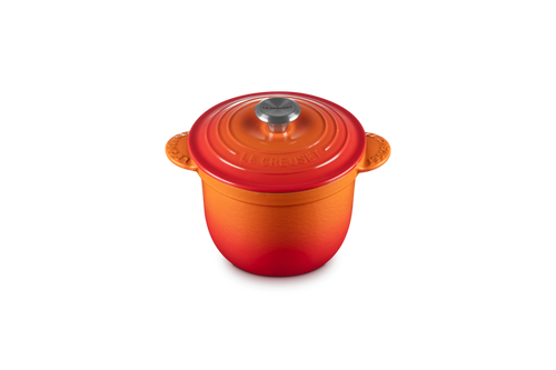 Le Creuset Cocotte Every / Rijstkoker Tradition 'Oranjerood' Ø18cm / 2L