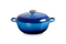 Le Creuset Marmite Braadpan Hoge deksel Signature 'Azure' Ø26cm / 4.1L