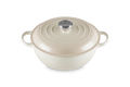 Le Creuset Marmite Braadpan Hoge deksel Signature 'Meringue' Ø26cm / 4.1L