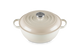 Le Creuset Marmite Braadpan Hoge deksel Signature 'Meringue' Ø26cm / 4.1L