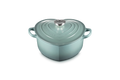 Le Creuset Braadpan Hart Signature 'Sea Salt' Ø20cm / 1,9L