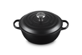 Le Creuset Marmite Braadpan Hoge deksel Signature 'Mat Zwart' Ø26cm / 4.1L