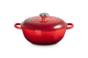 Le Creuset Marmite Braadpan Hoge deksel Signature 'Kersenrood' Ø26cm / 4.1L