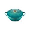Le Creuset Marmite Braadpan Signature 'Bleu Riviera' Ø26cm / 4.1L