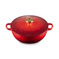 Le Creuset Marmite Braadpan 'Holly Kersenrood' Ø26cm / 4.1L