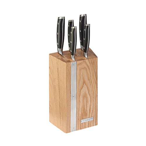 Diamant Sabatier Messenblok 5-delig Eikenhout 'Integra'