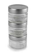 Peugeot 3 glazen reservoirs voor 'Maestro' peperbar & viltstift