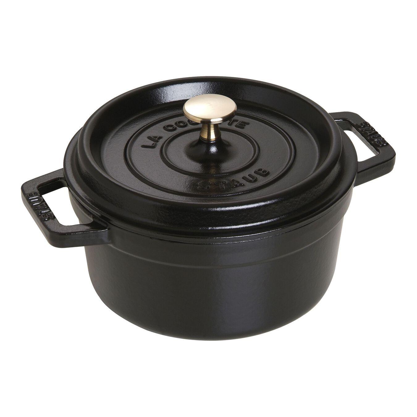 STAUB LA COCOTTE 5個セット　ラウンド　15センチ　バラ売りOK STAUB Braadpan Zwart 'La Cocotte'