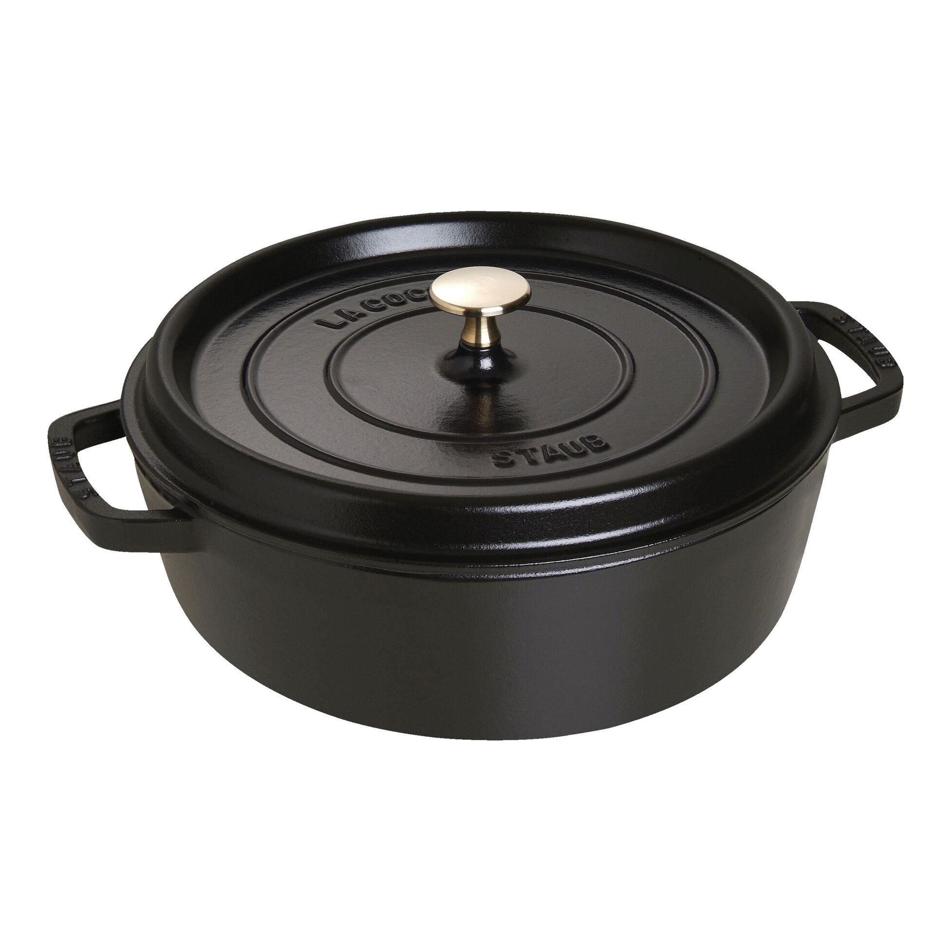 STAUB Braadpan Laag Zwart 'La Cocotte'