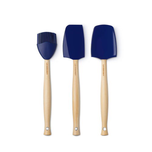 Le Creuset Premium Spatelset 3st. 'Azure'