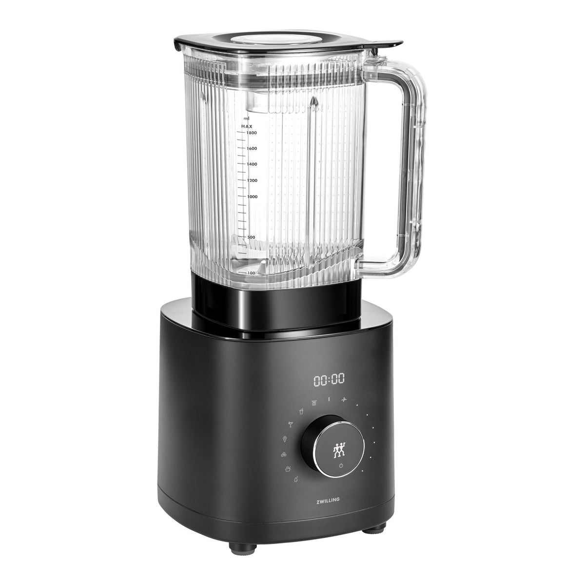 Zwilling Blender Pro 1.8L Zwart 'Enfinigy' - BLDC Motor en Ingebouwde Weegschaal