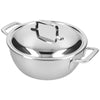 Conische Braadpan met dubbelwandige deksel 'Intense 5'