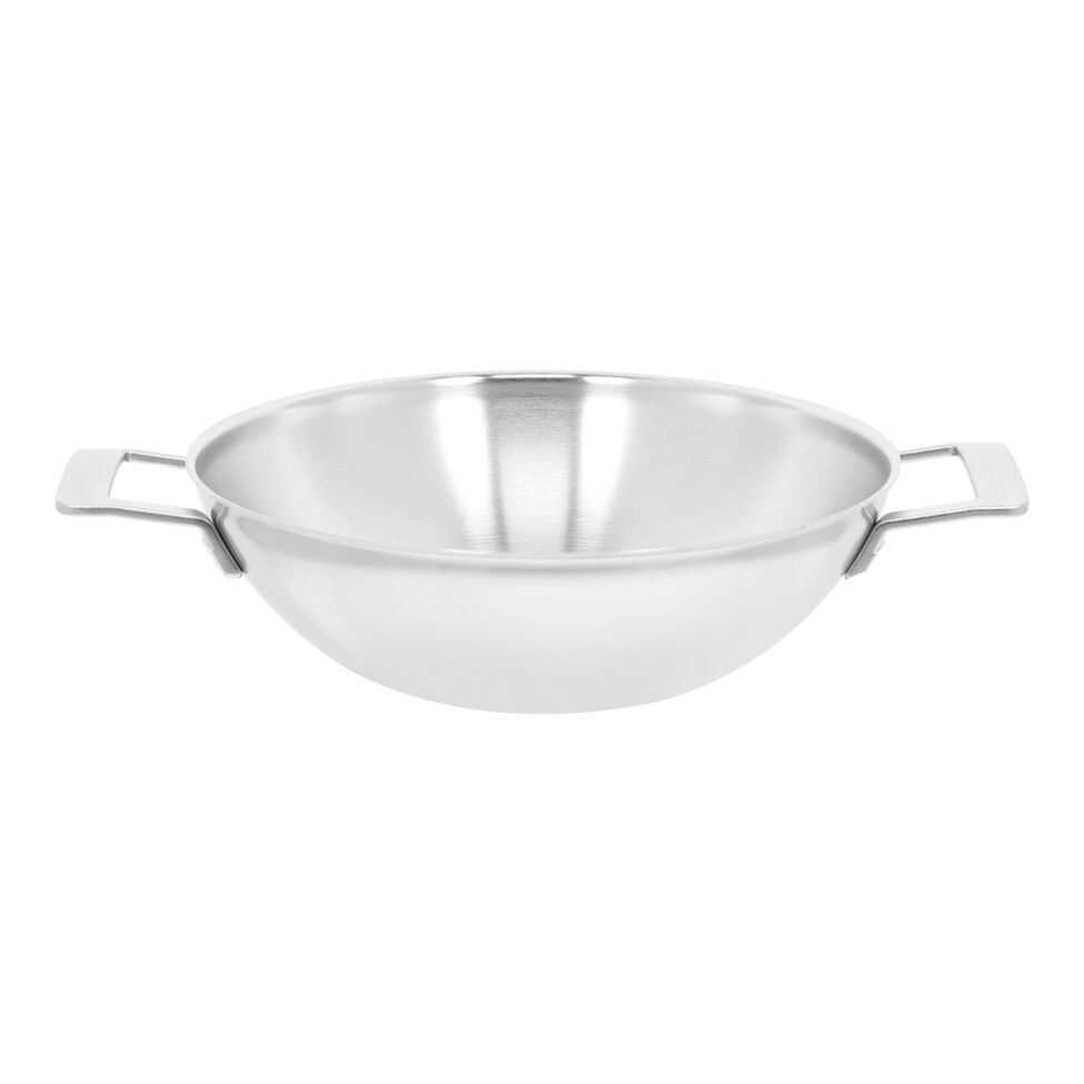 AAF Nommel ® Wok Oliebak ca. 70 cm diameter met 2 grepen/hengsels met ronde bodem voor gas, gastronomie