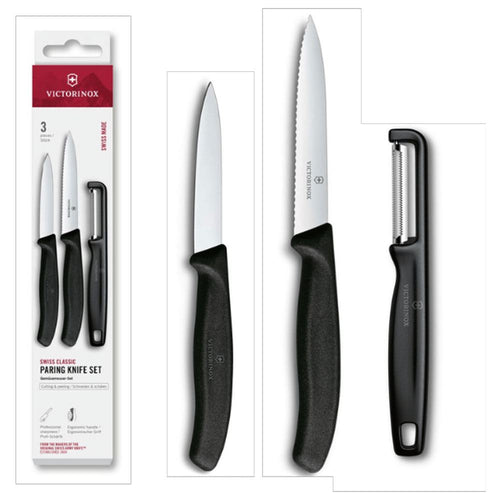 Victorinox Schilmessenset 3-delig met dunschiller 'Swiss Classic'