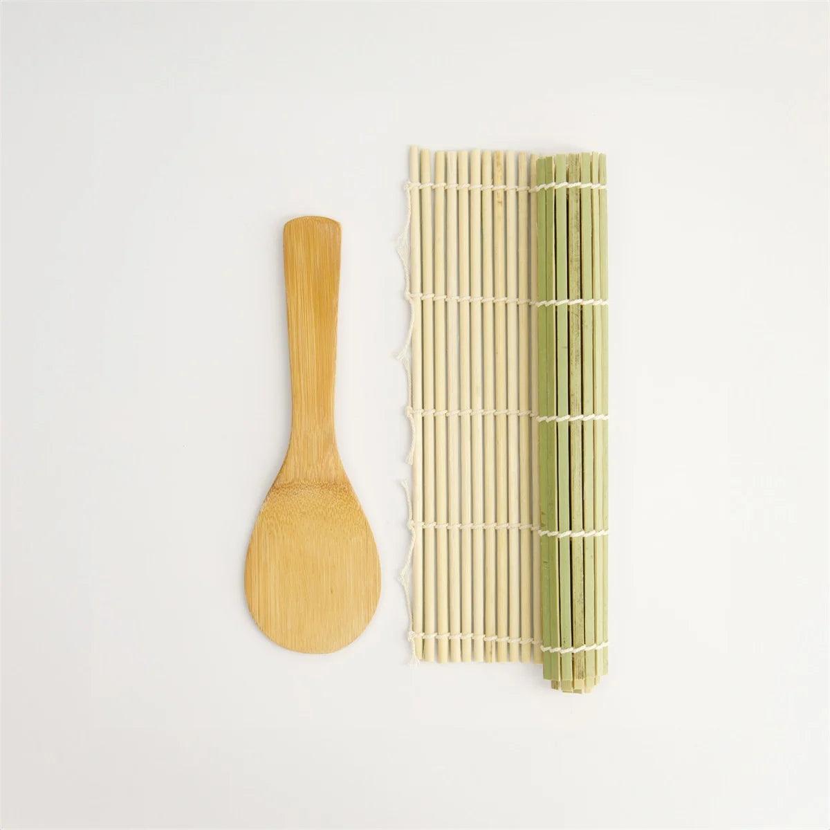 Sushi rolmatje 24x24cm met spatel - 0