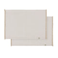 Walra Placemat 2st. 35x48cm 'Sweet Raffle' Wit/Zand